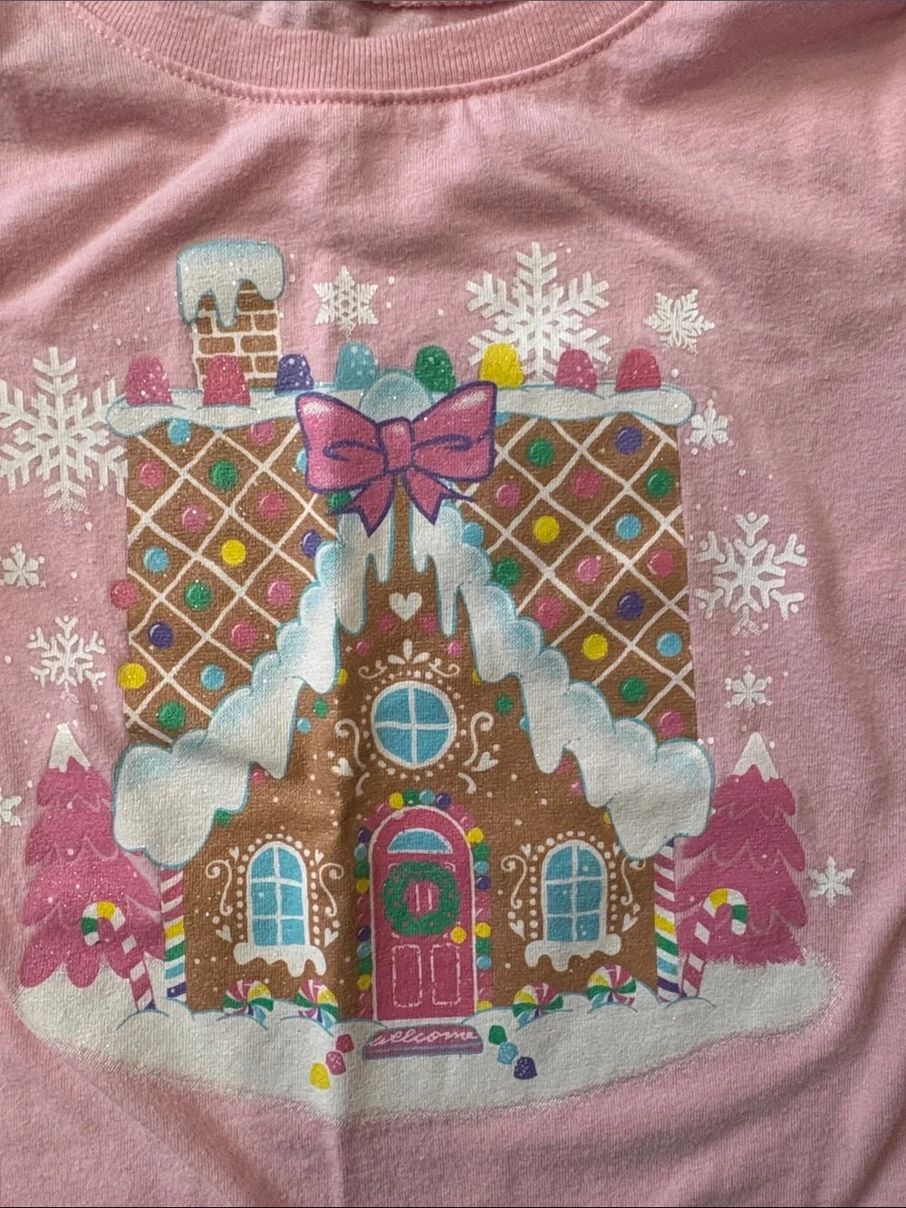 4T The Children's Place Girls' Long-Sleeve Holiday Tee Trio